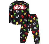 Marvel - Official Avengers Pyjamas Set- Kids Pyjamas - 100% Cotton Sleepwear - Official Merchandise - Sizes 2-10 Years