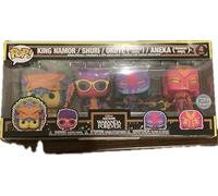 Marvel pack 4 figurines POP! Movies Vinyl Black Panther Wakanda Forever S2 9 cm