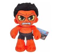 Marvel Plush Character Figure, Brave New World 8-Inch Super Hero Soft Doll, Collectible Gift for Kids & Fans Ages 3 Years Old & Up - with Collectible Sticker (Red Hulk)