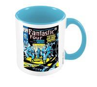 Fantastic Four Power & Pride Two Tone Mug Blue/white/black (One Size)