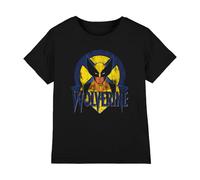 Marvel Press Boy's X-Men Retro Wolverine Unisex Kids T Shirt T-Shirt