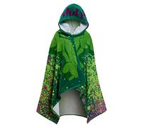 Incredible Hulk Hooded Boys Bath Towel 100% Cotton Kids Poncho Avengers Beachtowel Bathing Toweling Swimming Wrap with Hand Pockets Swim Changing Robe
