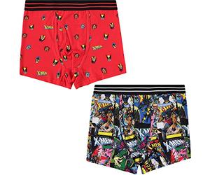 Marvel Press Men's Marvel X-men Guys Boxer Brief 2 Pack Classic