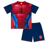 Marvel Press Spider Man 100% Cotton Short Novelty Pyjamas Spiderman 3-4 years