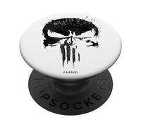 Marvel Punisher Black Out Skull PopSockets Swappable PopGrip
