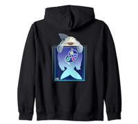 Marvel Puzzle Quest Jeffrey Land Shark Jeff! Don’t Eat That! Zip Hoodie
