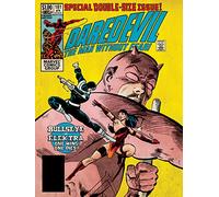 Marvel Pyramid International Daredevil - Bullseye vs Elektra Comics Canvas Print, Multi-Colour, 60 x 80 x 1.3 cm