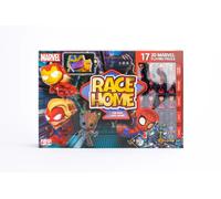 Cartamundi Board Game Marvel Race Home - Fast Ludo Game, 16 3D Superheroes + Thanos, Ages 6+