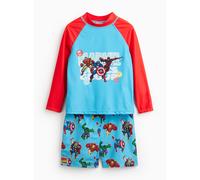 Marvel Rash Vest & Shorts Swim Set 3-4 years