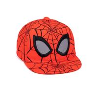 Marvel Spider-Man Kids Snapback Cap | Red Summer Hat for Boys & Girls | Spiderman Superhero Graphic Sun Cap | Adjustable Clasp Spider Web Headwear | Cool Merchandise Gift for Children