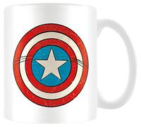 Marvel Comics (Captain America Shield) Mug - White