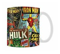 Marvel Retro Comic Cover Mug Multicoloured (One Size)