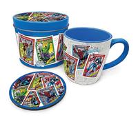 Marvel Retro Mug in Tin Gift Set Blue