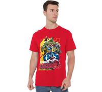 Marvel Rivals Avengers Assemble Group Unisex T Shirt, Red, L