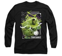 Marvel Rivals Bruce Banner Hulk Smash Unisex Long Sleeve T Shirt, Black, M