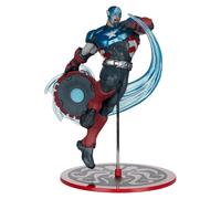 Marvel Rivals Collection 1/10 Actionfigur Captain America 20 cm