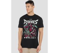 Marvel Rivals Duelist Trend T-Shirt, Black Black 4XL