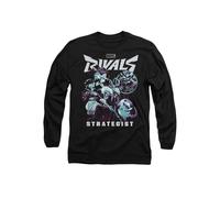 Marvel Rivals Strategist Trend Unisex Long Sleeve T Shirt, Black, S