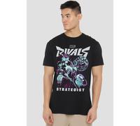 Marvel Rivals Strategist Trend Unisex T Shirt, Black, XXXX-Large