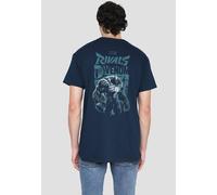 Marvel Rivals Vanguard Symbiote Venom Trend (Back Print) Unisex T Shirt, Navy, L