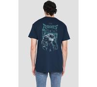 Marvel Rivals Vanguard Symbiote Venom Trend (Back Print) T-Shirt, Navy | Size: Large Marvel Navy L