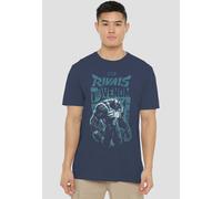 Marvel Rivals Vanguard Symbiote Venom Trend T-Shirt, Heather Navy Navy