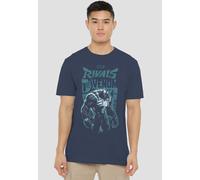Marvel Rivals Vanguard Symbiote Venom Trend T-Shirt, Heather Navy | Size: Medium Marvel Navy M