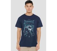 Marvel Rivals Vanguard Symbiote Venom Trend Unisex T Shirt, Navy, XL