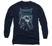 Marvel Rivals Vanguard Symbiote Venom Trend Unisex Long Sleeve T Shirt, Navy, XXL