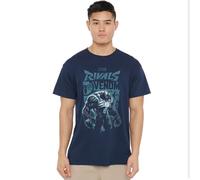 Marvel Rivals Vanguard Symbiote Venom Trend Unisex T Shirt, Navy, 4XL