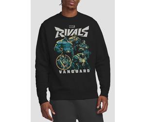 Marvel Rivals Vanguard Trend Sweatshirt, Black Black XL