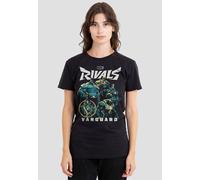 Marvel Women's Rivals Vanguard Trend Ladies T Shirt, Black, XXL