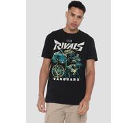 Marvel Rivals Vanguard Trend T-Shirt, Black Black 4XL