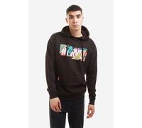 Marvel Scrapbook Logo Mens Pullover Hoodie Black Marvel Black XL
