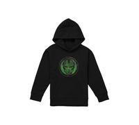 Marvel Secret Invasion Badge Youth Kids Pull-Over Hoodie, Black | Size: 7-8 Years Marvel Black 7-8 Years