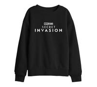 Marvel Secret Invasion Logo Kids Sweatshirt, Black, 7-8