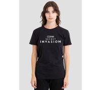 Marvel Women's Secret Invasion Logo T-Shirt, Black | Size: XL Marvel Black XL