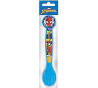 Marvel Set of 2 Blue Cutlery for Children in Plastic Spiderman Spider-Man Spoon and Fork