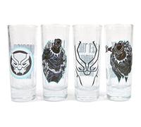 Marvel Set of 4 Shot Glasses, Black Panther, 1