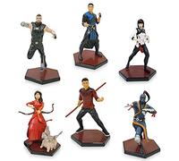 Marvel Shang-Chi and The Legend of The Ten Rings - Figure Play Set - Cake Topper - 6 Piece