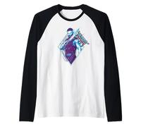 Marvel Shang-Chi Razor Fist Neon Raglan Baseball Tee