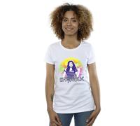 Marvel She-Hulk: Attorney At Law Sunset Smile Cotton T-Shirt In White White XL
