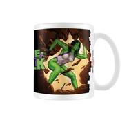 Marvel She Hulk Mug Green/brown/white (One Size)