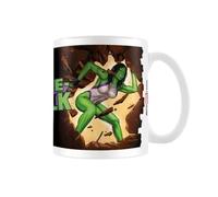 Marvel She Hulk Mug (One Size) (Green/Brown/White)