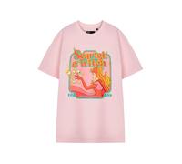 Marvel Scarlet Witch Women's Pink Graphic Tee | Short Sleeve Crew Neck Top | Hero Vibes Casual Wear | Comics Inspired Apparel Superhero Merchandise for Fans