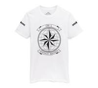 Marvel White Captain Marvel Short Sleeved T-Shirt Womens