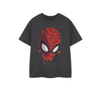 Marvel Short Sleeved T-Shirt | Boys Charcoal | Official Merch