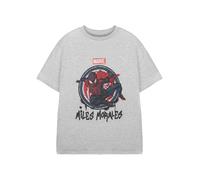 Marvel Short Sleeved T-Shirt | Boys Grey Marl | Official Merch