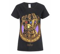 Marvel Short Sleeved T-Shirt In Black Black S