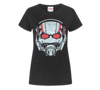 Marvel Black Ant-Man Short Sleeved T-Shirt Womens